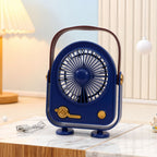 Portable USB Desk Fan With Ergonomic Design Quiet Operation Compact Table Fan