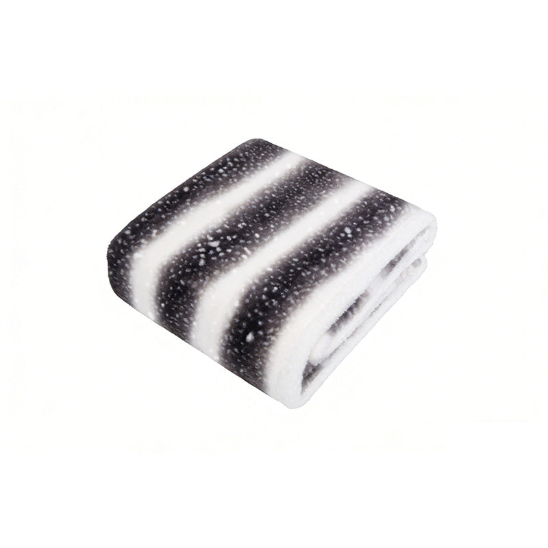 Cozy Dog Blanket Soft Fleece Large Pet Throw with Modern Design Machine Washable