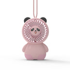 Portable USB Rechargeable Cat Fan for Women Lightweight Personal Cooling