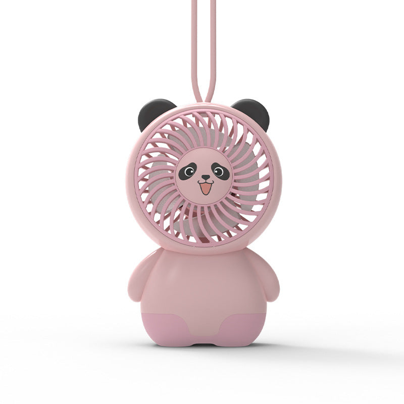 Portable USB Rechargeable Cat Fan for Women Lightweight Personal Cooling