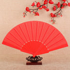 Unisex Colored Fan Set Lightweight Compact Handheld Fans for Travel and Events