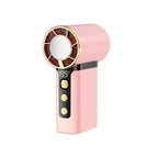 Men's Portable Handheld Fan Compact Lightweight Adjustable Speed Water-Resistant