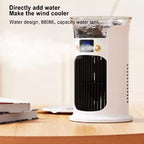 Portable Tower Fan USB Powered Compact Oscillating Mini Fan with Digital Display