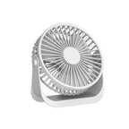 Portable Table Fan with Adjustable Tilt Compact Lightweight Quiet Operation