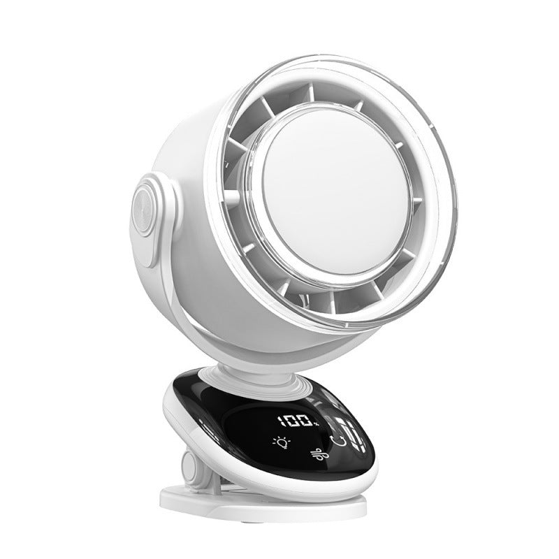 Portable Mini Fan Battery Operated Adjustable Speed 360-Degree Rotation Compact