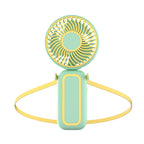 Women Portable Neck Fan with Tilted Head USB Rechargeable Lightweight
