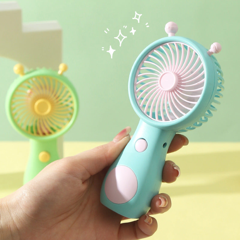 Portable Mini Fan Lightweight Battery Operated Handheld for Travel and Office