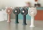 Women's Portable Mini Fan Animal Design Lightweight Handheld Personal Fan