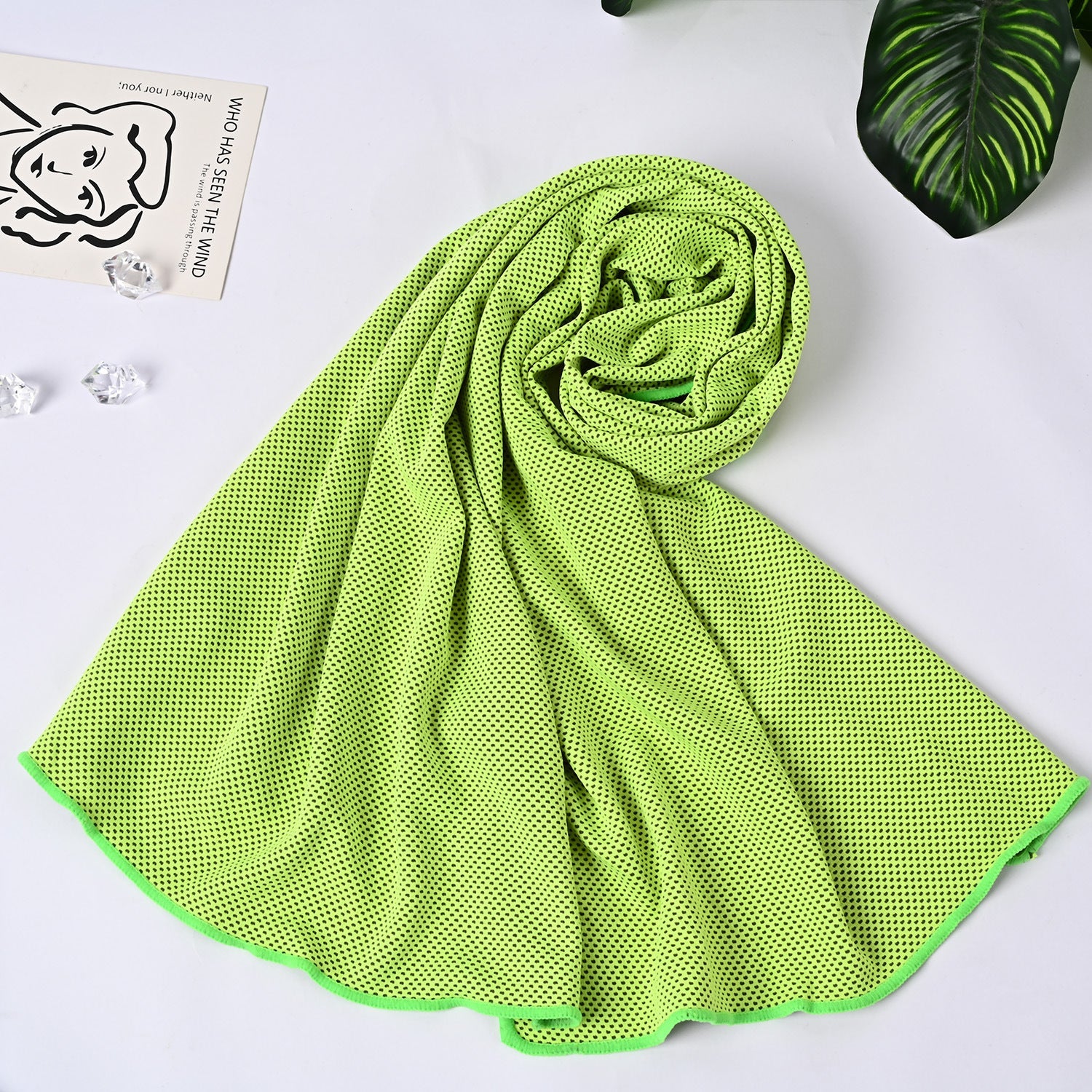 Ladies Multifunctional Microfiber Towel Quick-Dry Breathable Mesh Design