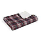Women's Oversized Fleece Comfort Blanket Harrow Soft Cozy Large Check Pattern