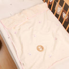 Bowlift Baby Plush Blanket 100% Cotton Soft Star Moon Design Toddler Cuddle Blanket