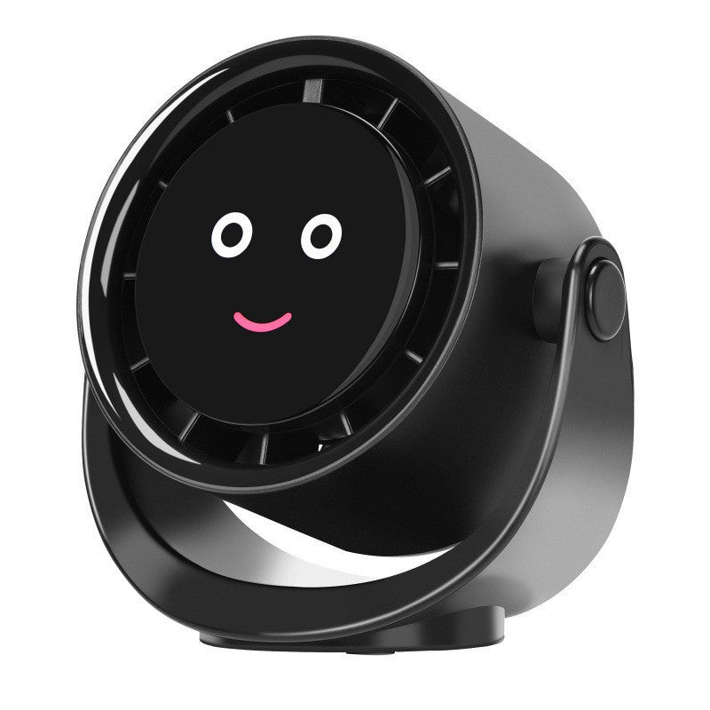 Whimsical Desktop Cooling Fan Quiet Portable Adjustable Angle Harrow