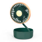 Harrow Dual-Head Portable Cooling Fan with Adjustable Speed and Direction