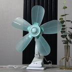 Ladies Table Fan with Flexible Holder and Comfortable Control Compact Design