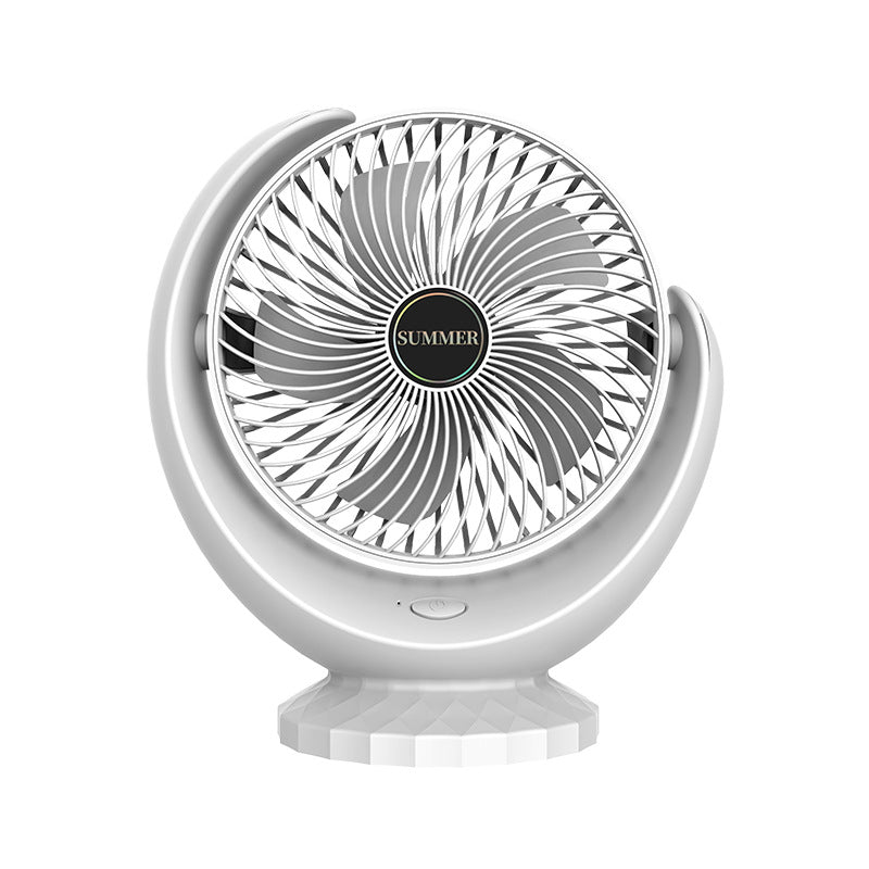Portable Table Fan Lightweight Quiet Operation Adjustable Speeds Compact Design