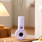 Portable Battery Fan with Digital Speed Display USB Rechargeable Compact Personal Fan