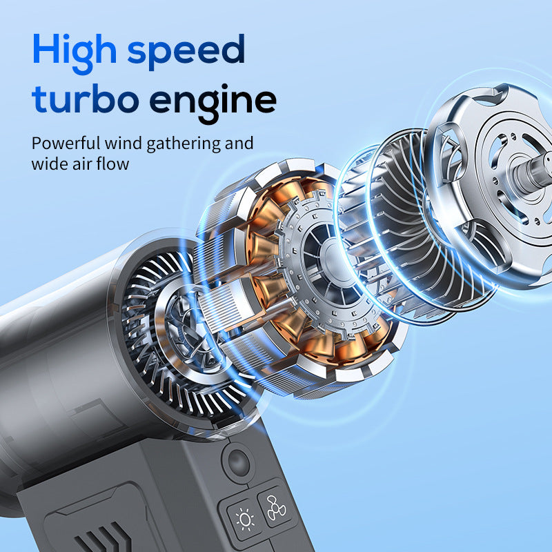 Portable USB Fan Lightweight Quiet 3-Speed Adjustable Personal Cooling Fan for Travel Office Home