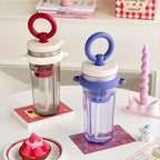 Women’s Fruit Infuser Water Bottle BPA-Free Leak-Proof with Carry Strap for Flavored Drinks