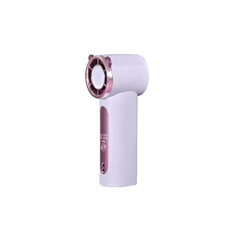Portable High-Performance Fan with Digital Display Lightweight Rechargeable