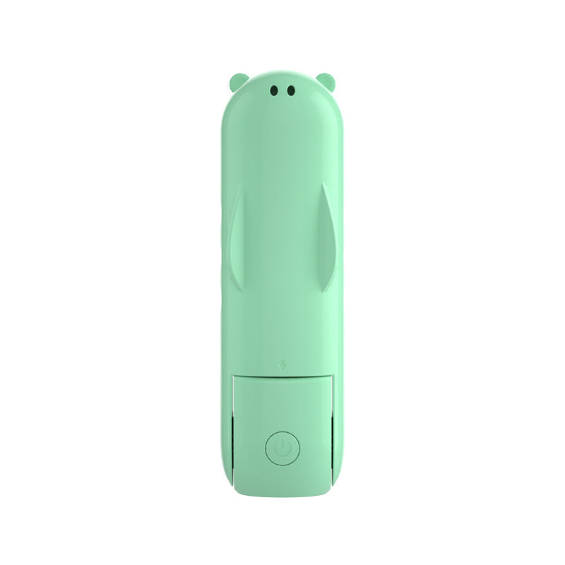 Portable Unisex Hand Warmer Rechargeable Battery Powered Compact Animal Design