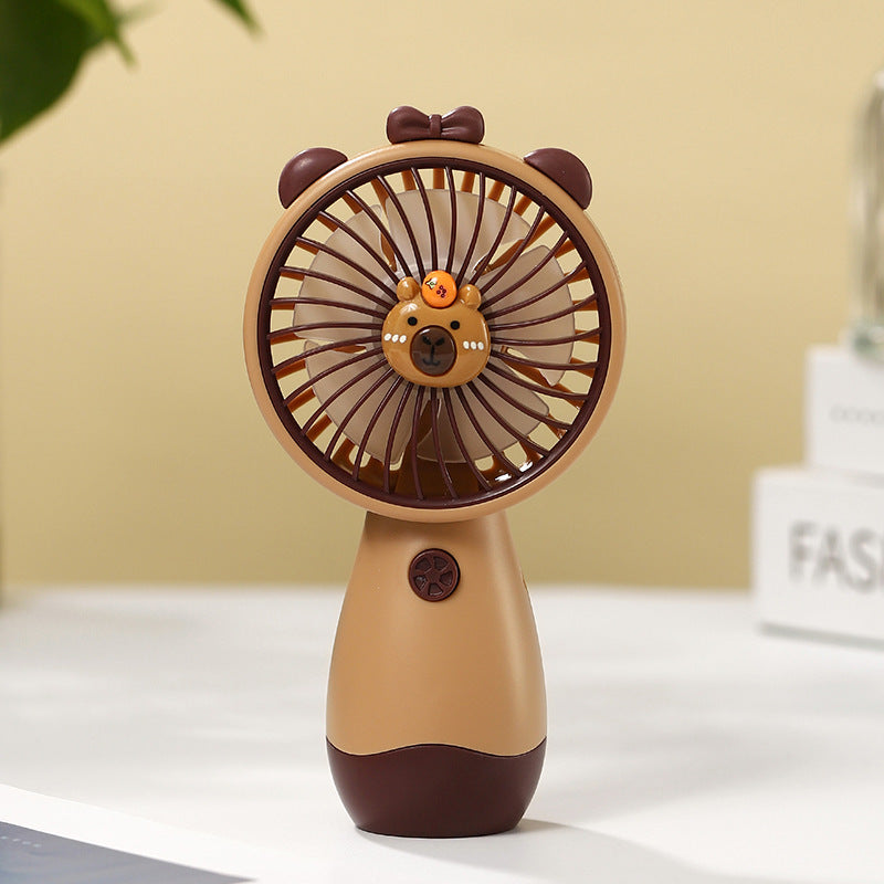 Portable Handheld Fan Rechargeable Battery Quiet Operation Compact Design