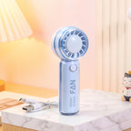 Portable Handheld Fan with Bear Design USB Rechargeable Lightweight Personal Fan