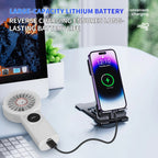 Portable Mini Fan Compact Lightweight Battery-Powered Personal Cooler