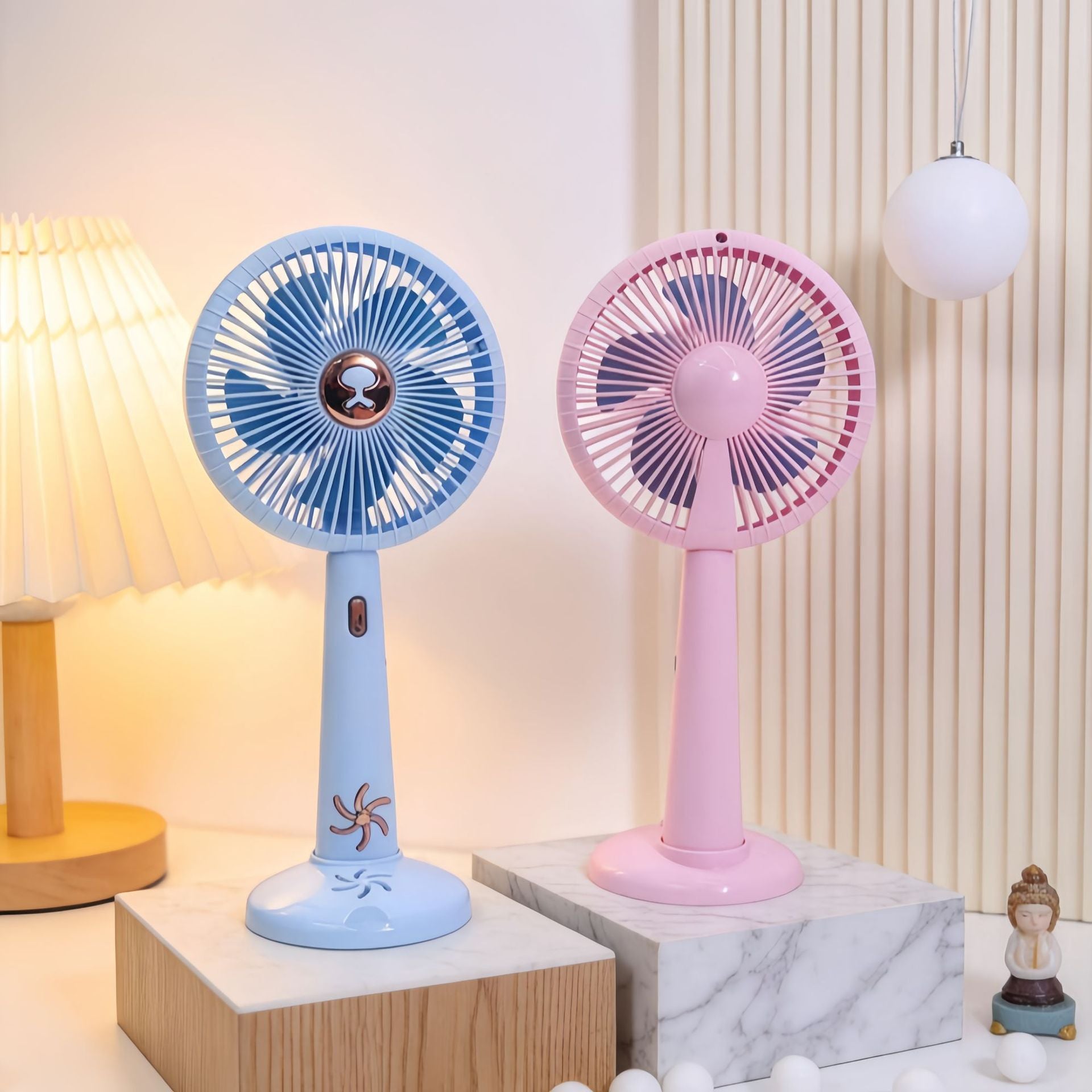 Portable USB Desk Fan with Adjustable Tilt Flexible Neck Lightweight Quiet Operation