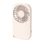 Portable Rechargeable Mini Fan Compact Lightweight Adjustable Speed Settings USB Charging