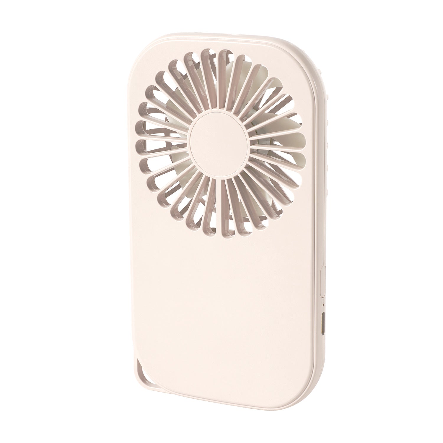 Portable Rechargeable Mini Fan Compact Lightweight Adjustable Speed Settings USB Charging
