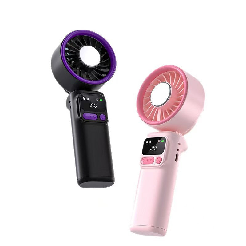 Portable Table Fan USB Rechargeable Quiet Adjustable Speed Compact Design