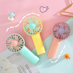 Portable Hand Fan with Ergonomic Grip and Long-Lasting Battery