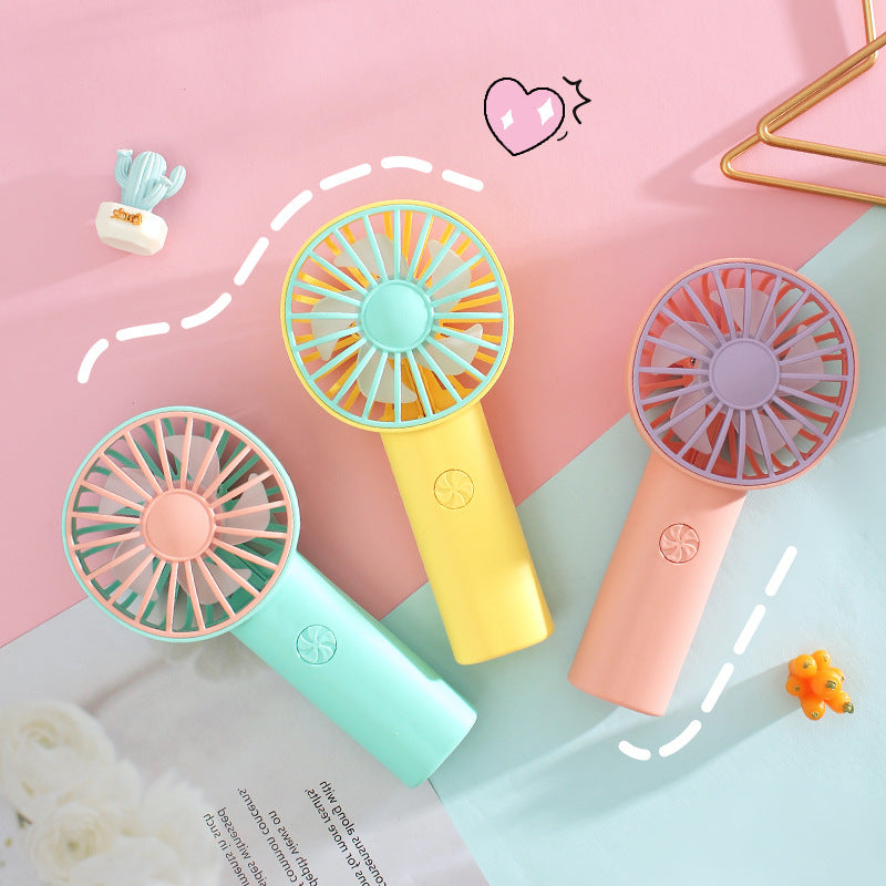 Portable Hand Fan with Ergonomic Grip and Long-Lasting Battery