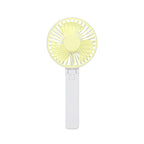 Portable Handheld Cooling Fan Rechargeable Battery Multiple Speeds Compact Lightweight