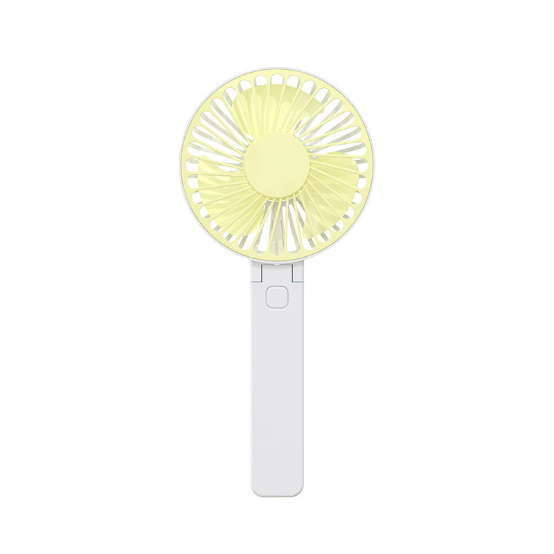 Compact Rechargeable Handheld Fan Portable Lightweight Personal Cooling Fan
