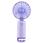 Harrow Portable Handheld Clip Fan Rechargeable Battery Adjustable Speeds Compact Lightweight