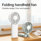 Handheld Portable Electric Cooling Fan Rechargeable Battery Lightweight