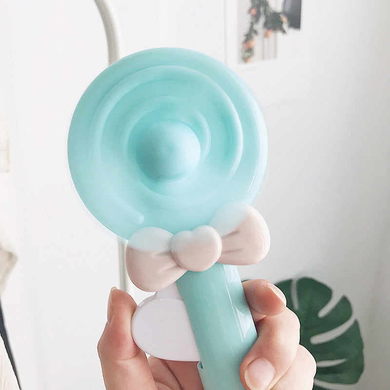 Portable Handheld Fan Candy Design Lightweight Quiet Operation for Women
