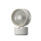 Desk Bladeless Fan High Performance Quiet Adjustable Airflow Compact Portable Cooling