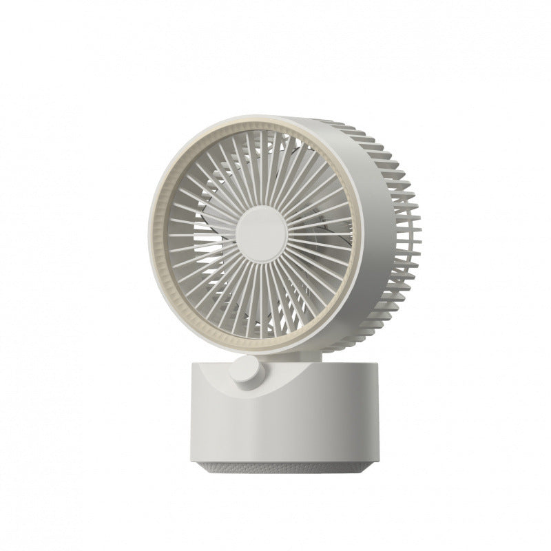 Desk Bladeless Fan High Performance Quiet Adjustable Airflow Compact Portable Cooling