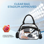 Ladies Transparent Cooler Bag PVC Material Spacious Clear Insulated Tote with Adjustable Strap