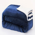 Cozy Blanket Soft Fleece Sherpa Lightweight Machine Washable