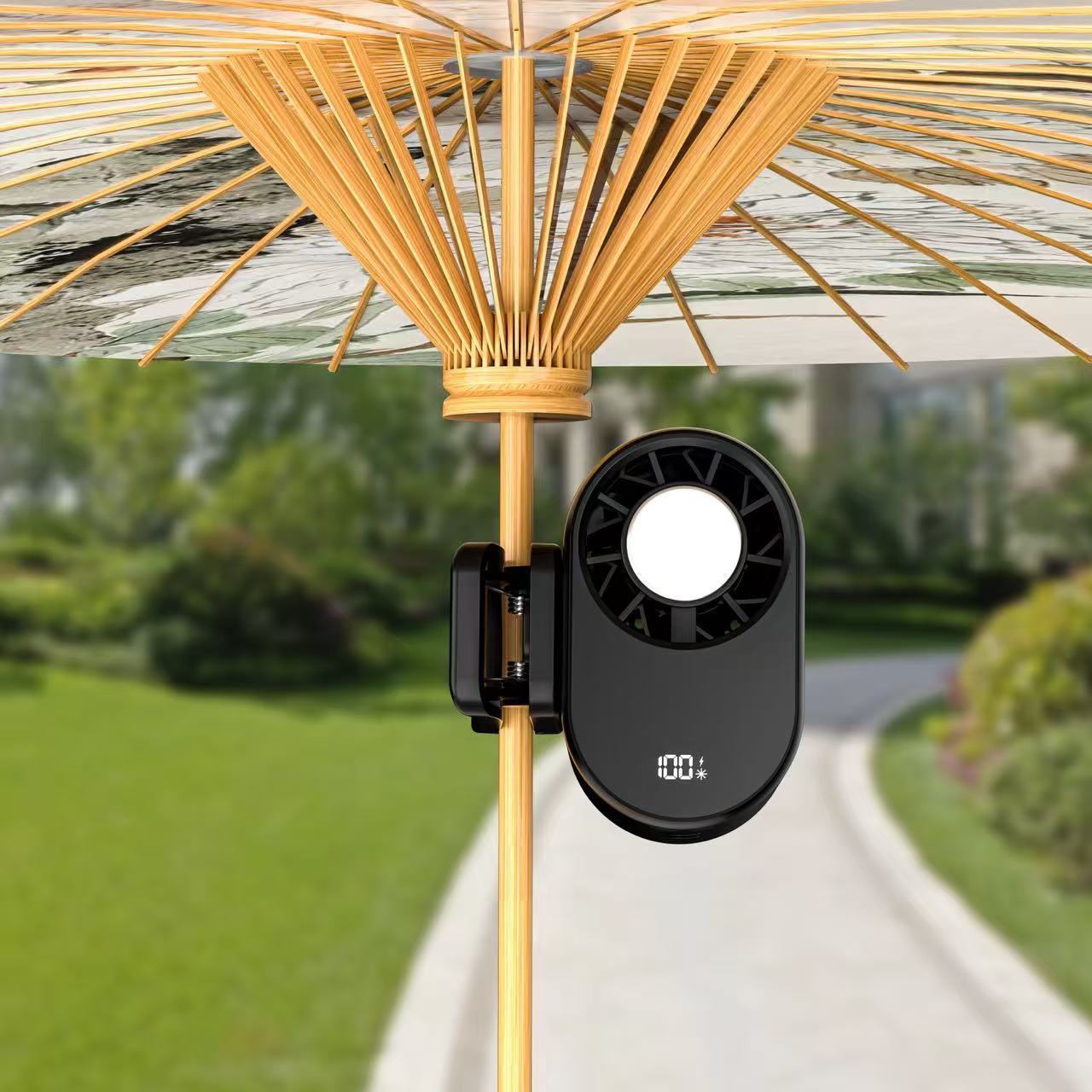 Flexible Mini Fan with Adjustable Tripod Portable Compact Personal Cooling Blower