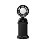Portable Rechargeable Fan with Adjustable Speeds and Digital Display Compact Lightweight