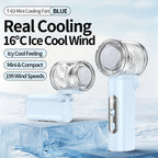 Portable Mini Fan with Cooling Function Lightweight Quiet Adjustable Speed