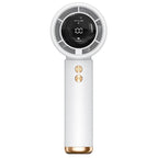 Ladies USB Fan with Temperature Display Portable Handheld Cooling Fan