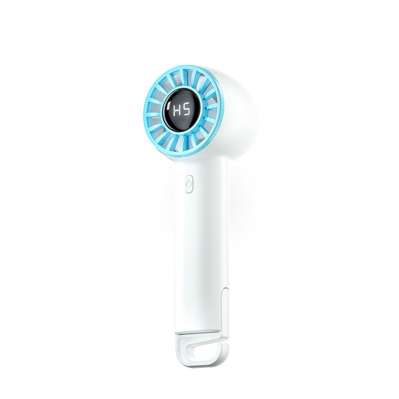 Portable Handheld Fan Rechargeable Battery Compact Lightweight with Multiple Speeds
