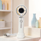 Women's Portable USB Handheld Fan with Variable Speed Control Compact Lightweight Quiet Operation