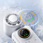 Portable Air Cooler with Digital Display USB Charging Lightweight Personal Fan