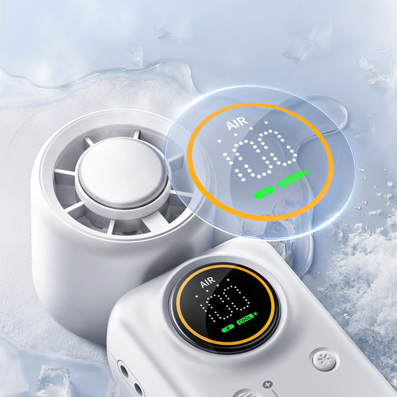 Portable Air Cooler with Digital Display USB Charging Lightweight Personal Fan